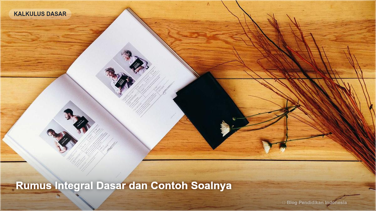 Rumus Integral Dasar dan Contoh Soalnya - Gambar SEO Blog Pendidikan