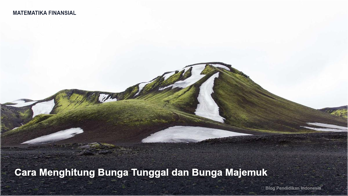 Cara Menghitung Bunga Tunggal dan Bunga Majemuk - Gambar SEO Blog Pendidikan