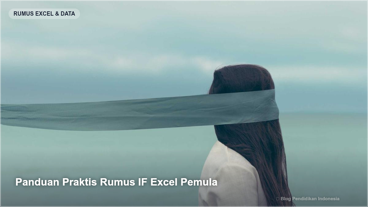 Panduan Praktis Rumus IF Excel Pemula - Gambar SEO Blog Pendidikan