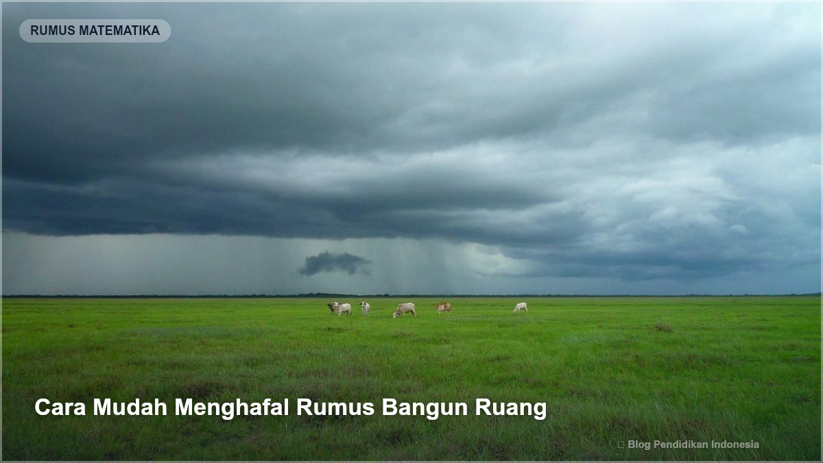 Cara Mudah Menghafal Rumus Bangun Ruang - Gambar SEO Blog Pendidikan
