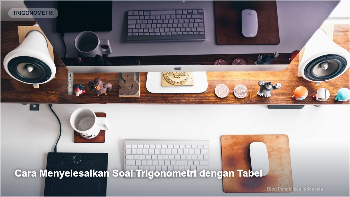Cara Menyelesaikan Soal Trigonometri dengan Tabel - Gambar SEO Blog Pendidikan