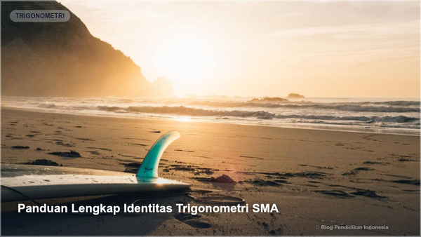 Panduan Lengkap Identitas Trigonometri SMA - Gambar SEO Blog Pendidikan
