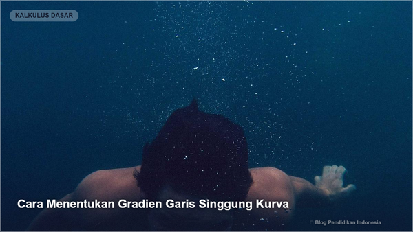 Cara Menentukan Gradien Garis Singgung Kurva - Gambar SEO Blog Pendidikan